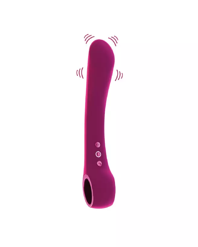 Vibrateur pliable rose Ombra de VIVE by Shots-5