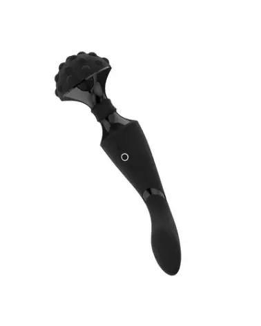 VIVE by Shots Shiatsu Bendable Massager Wand in Black for Deep Muscle Relaxation and Intimate Wellness-1