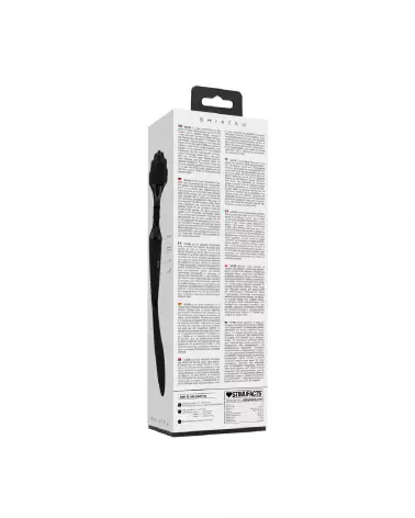 VIVE by Shots Shiatsu Bendable Massager Wand in Black for Deep Muscle Relaxation and Intimate Wellness-3