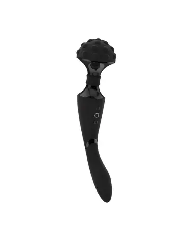 VIVE by Shots Shiatsu Bendable Massager Wand in Black for Deep Muscle Relaxation and Intimate Wellness-4