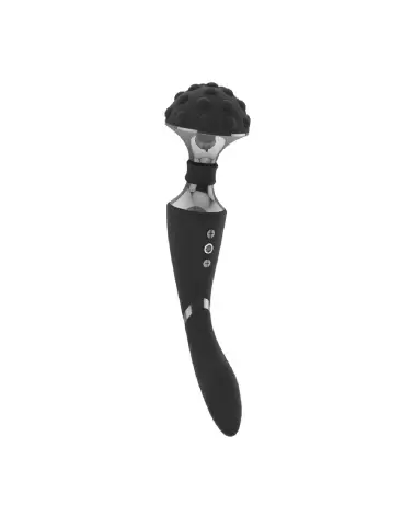 VIVE by Shots Shiatsu Bendable Massager Wand in Black for Deep Muscle Relaxation and Intimate Wellness-5