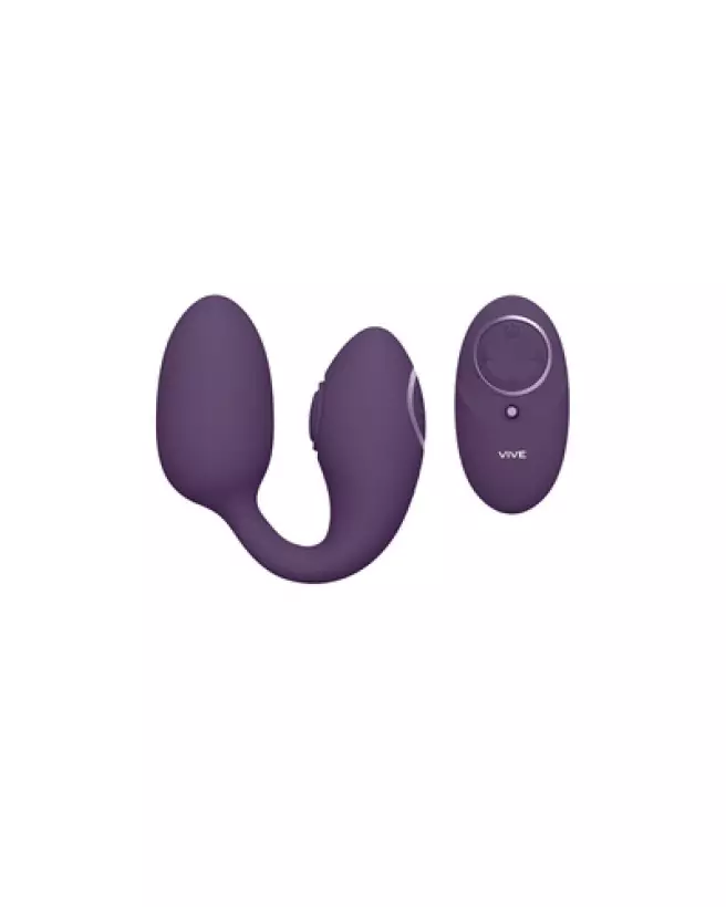 Image du Aika Pulse Wave, œuf vibrant télécommandé purple par VIVE by Shots-1