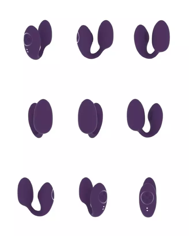 Image du Aika Pulse Wave, œuf vibrant télécommandé purple par VIVE by Shots-6