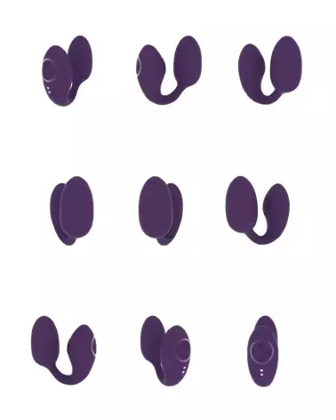 Image du Aika Pulse Wave, œuf vibrant télécommandé purple par VIVE by Shots-6