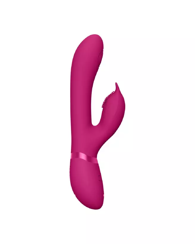 Image du Rabbit VIVE by Shots Pulse Wave en rose, stimulateur de point G et clitoris-5