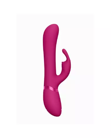VIVE by Shots G-Spot Rabbit Clitoral Stimulator en rose pour une stimulation double intensité-5