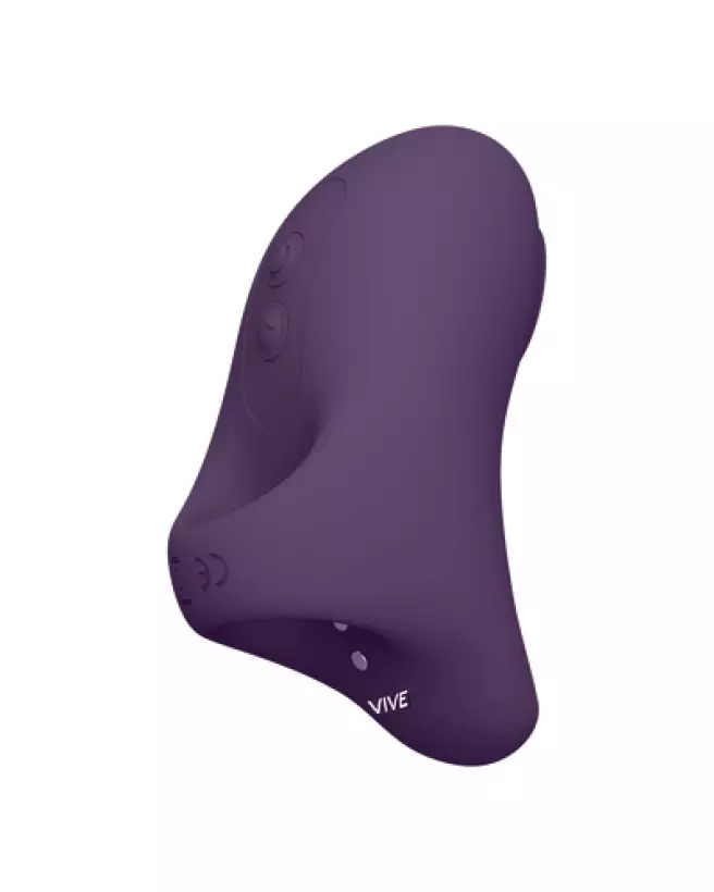 VIVE by Shots Hana Pulse Wave Finger Vibrator Purple pour stimulation précise-1