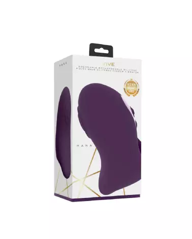 VIVE by Shots Hana Pulse Wave Finger Vibrator Purple pour stimulation précise-2
