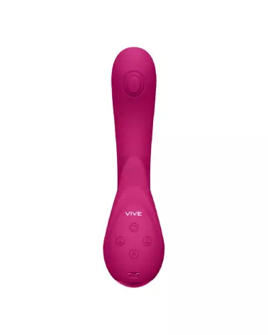Image du Miki Pulse Wave Flickering G-Spot Vibrator Pink par VIVE by Shots-3