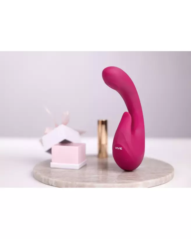 Image du Miki Pulse Wave Flickering G-Spot Vibrator Pink par VIVE by Shots-6