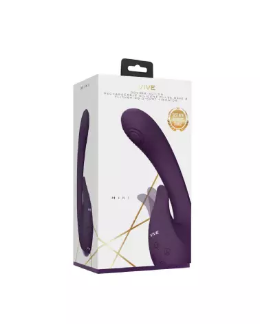 VIVE Miki Pulse Wave G-Spot Vibrator in Purple-2