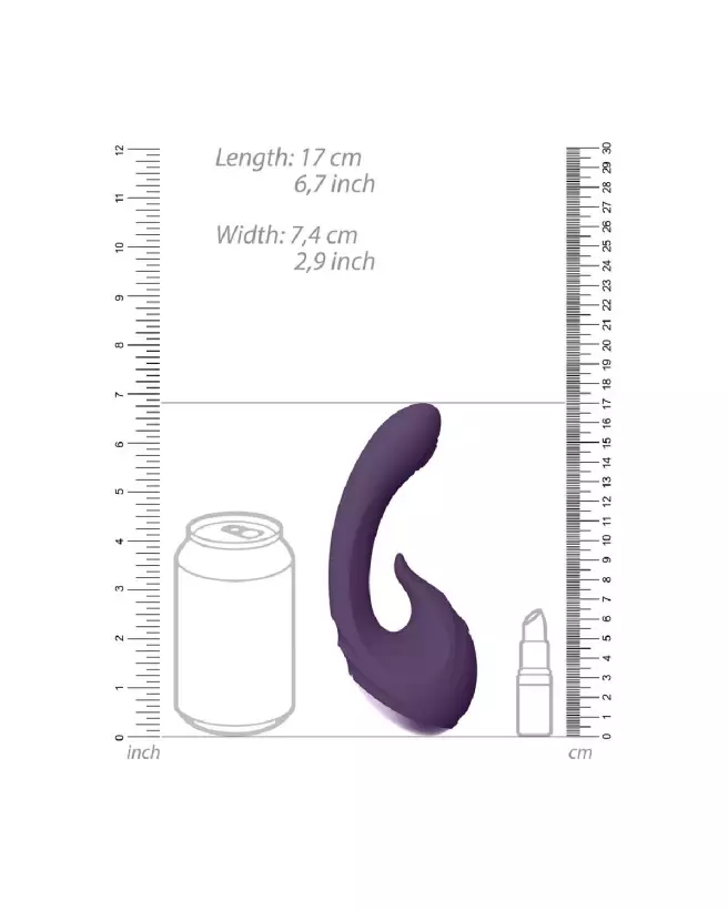 VIVE Miki Pulse Wave G-Spot Vibrator in Purple-7