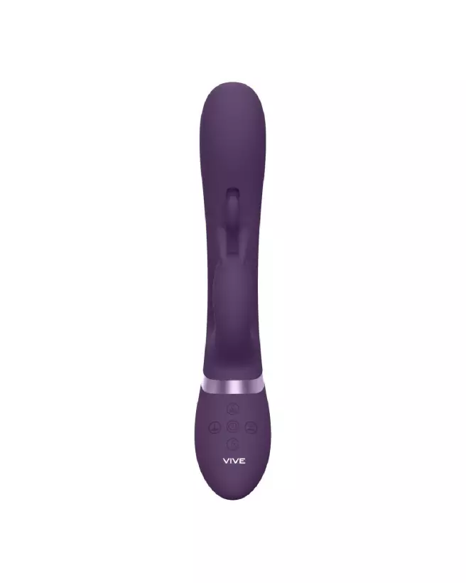 Vibrant G-Spot Rabbit VIVE by Shots en couleur élégante, stimulation intense du point G et clitoridienne-3