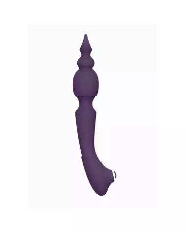 Image du Nami Pulse Wave Vibrating Wand par VIVE en couleur Purple, masseur ergonomique haute performance-5