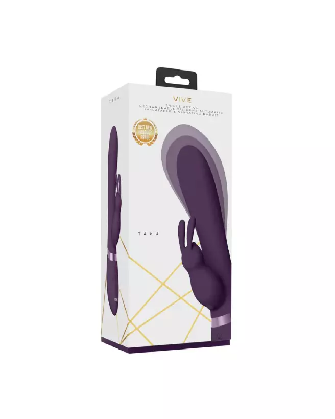 Vibrant Rabbit VIVE by Shots Purple - Stimulateur Érogène Haute Performance-2