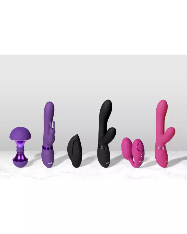 Vibrant Rabbit VIVE by Shots Purple - Stimulateur Érogène Haute Performance-6