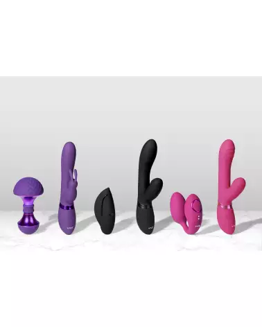 Vibrant Rabbit VIVE by Shots Purple - Stimulateur Érogène Haute Performance-6