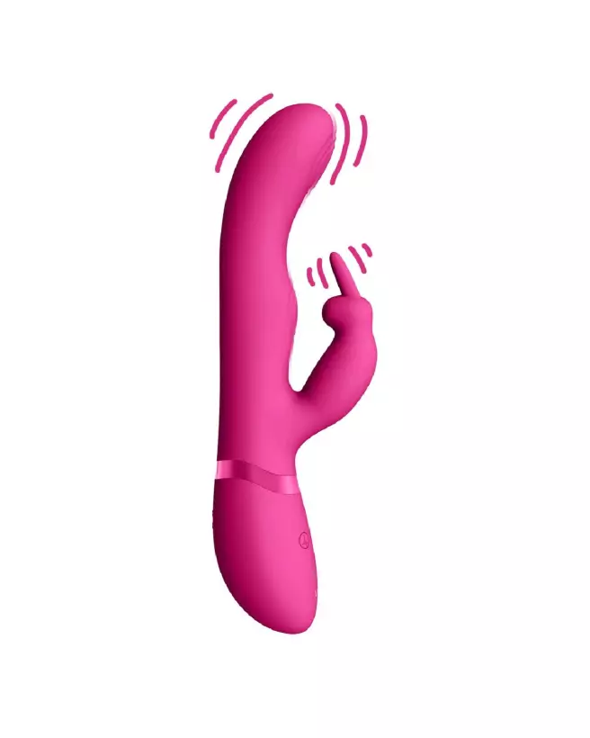 VIVE by Shots May Dual Pulse-Wave Vibrating C-Spot G-Spot Rabbit Pink-3