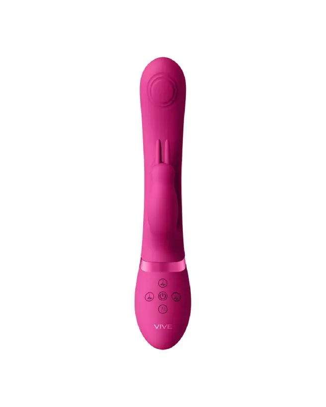 VIVE by Shots May Dual Pulse-Wave Vibrating C-Spot G-Spot Rabbit Pink-4