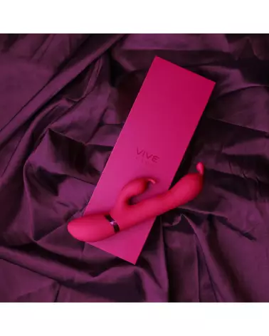 Vibrating Bunny Ear G-Spot Rabbit VIVE by Shots en action-6