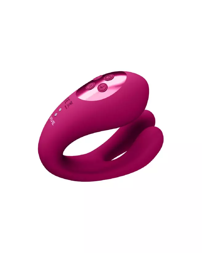 Image du Yoko Triple Action Vibrator par VIVE Shots avec double prongs et clitoral pulse wave-4