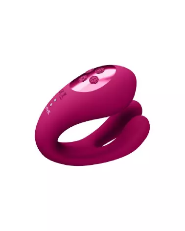Image du Yoko Triple Action Vibrator par VIVE Shots avec double prongs et clitoral pulse wave-4