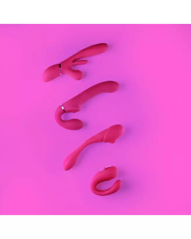 Image du Yoko Triple Action Vibrator par VIVE Shots avec double prongs et clitoral pulse wave-6