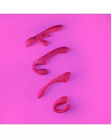 Image du Yoko Triple Action Vibrator par VIVE Shots avec double prongs et clitoral pulse wave-6