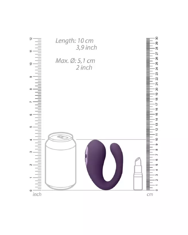Image du VIVE by Shots - Oeuf vibrant double stimulation point G et clitoridienne-7