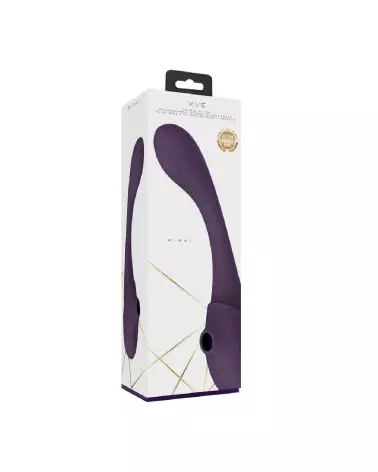 Vibromasseur Point G VIVE by Shots Mirai avec technologie Pulse Wave et Air Wave-2