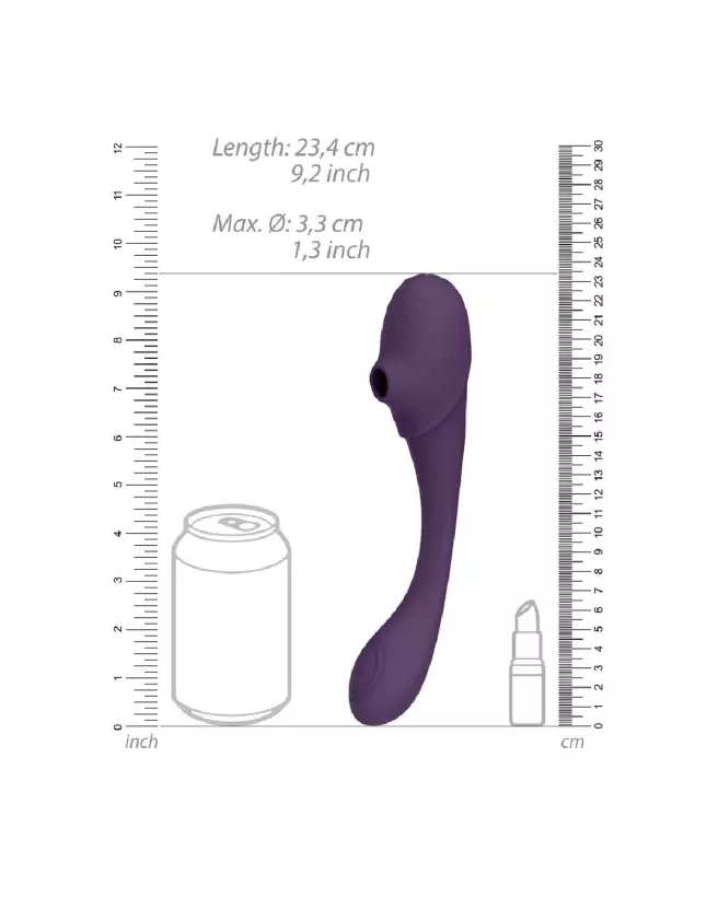 Vibromasseur Point G VIVE by Shots Mirai avec technologie Pulse Wave et Air Wave-7