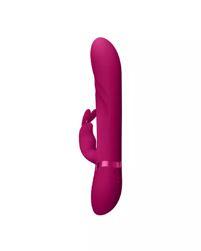 VIVE by Shots Nari Rabbit Pink avec perles vibrantes et rotatives pour stimulation du point G-3