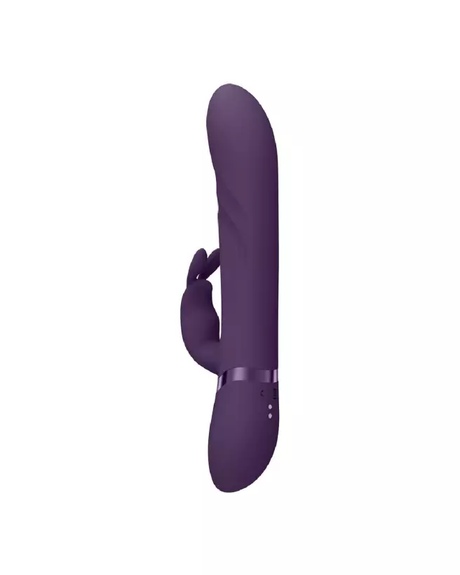 VIVE by Shots Nari G-Spot Rabbit Vibrator with Rotating Beads in Purple-3