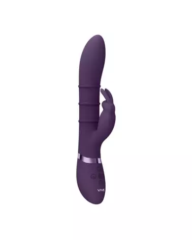 Vibrating G-Spot Rabbit Sora Up Down Rings by VIVE in Purple-1