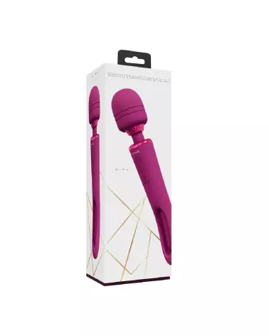 VIVE by Shots Kiku Double Ended Wand avec stimulateur G-Spot flapping en rose-2