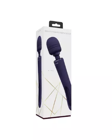Image de Kiku Double Ended Wand avec stimulateur G-Spot par VIVE by Shots en pourpre-2