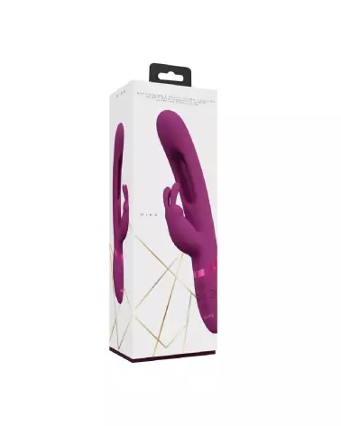 VIVE by Shots Mika Rabbit Vibrator Pink avec stimulateur G-spot flapping-2