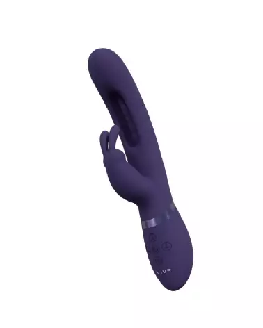 VIVE by Shots Mika Triple Motor Vibrating Rabbit Purple G-Spot Stimulator-5
