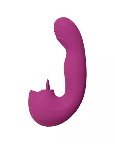 Image du Vibromasseur Point G Vive by Shots en rose, ergonomie et design élégant-5