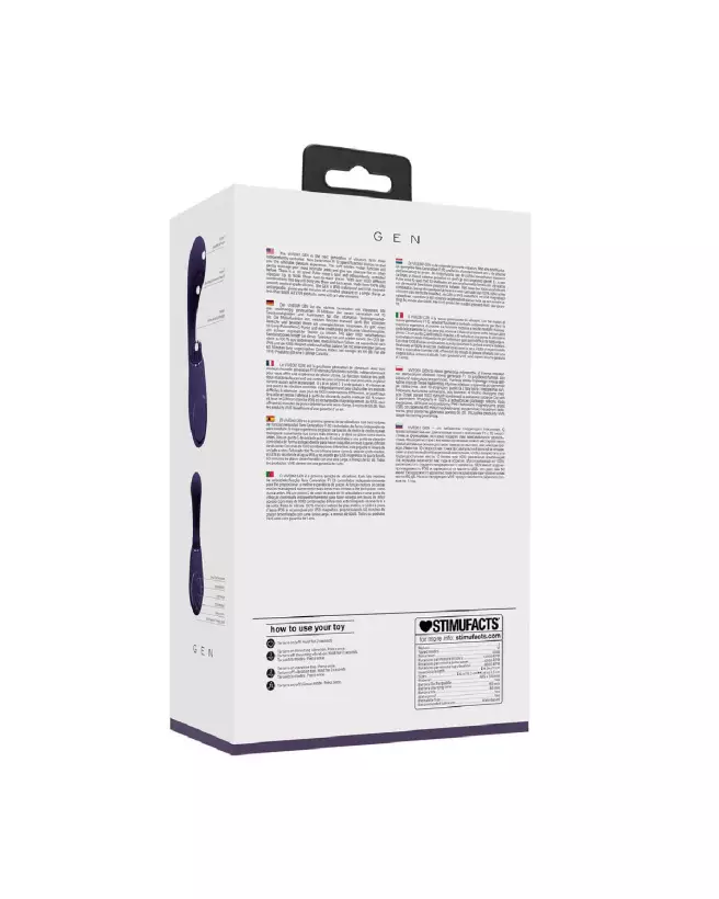 Image du Vibromasseur Point G VIVE by Shots avec Triple Moteur, Ondes Pulsées et Bristles Vibrants - Couleur Violet-3
