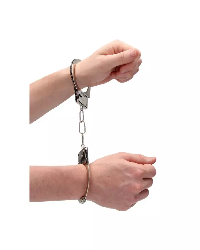 Menottes pour débutants Ouch! by Shots, accessoire BDSM sûr et confortable-7
