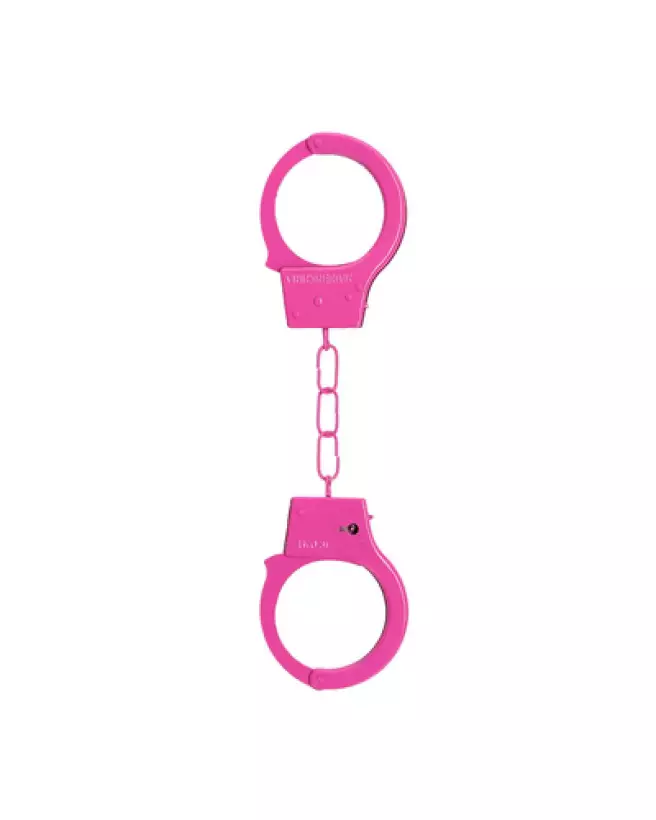 Menottes pour débutants Ouch! by Shots en matériaux doux et sécurisés-1