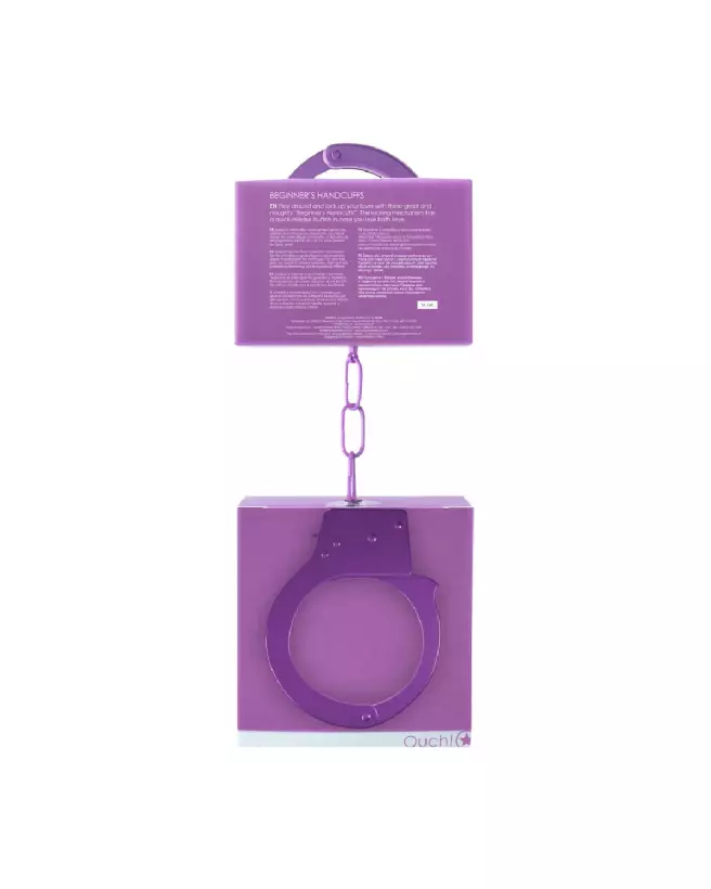 Menottes pour débutants Ouch! by Shots en matériel confortable et sécurisé-3