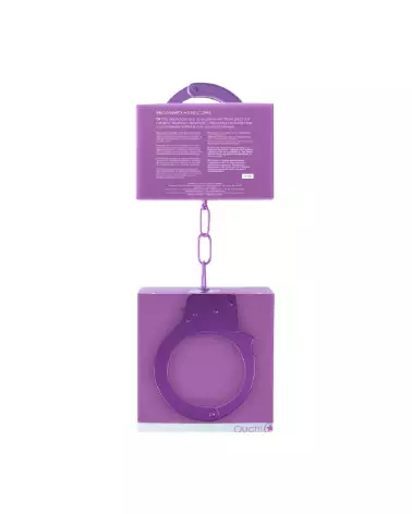 Menottes pour débutants Ouch! by Shots en matériel confortable et sécurisé-3