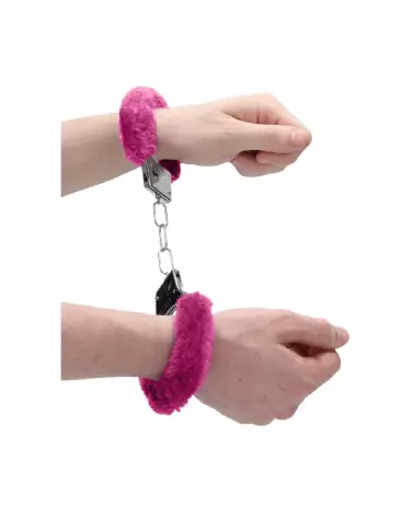 Menottes fourrure débutant Ouch! by Shots pour jeux de bondage doux et sécurisé-7