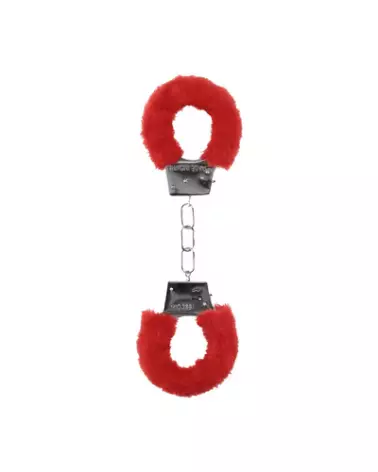 Menottes fourrure pour débutants Ouch! by Shots, accessoire bondage doux et sécurisé-1