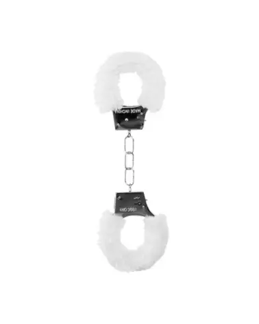 Menottes en fourrure pour débutants de Ouch! by Shots, parfaites pour une initiation douce au bondage-1