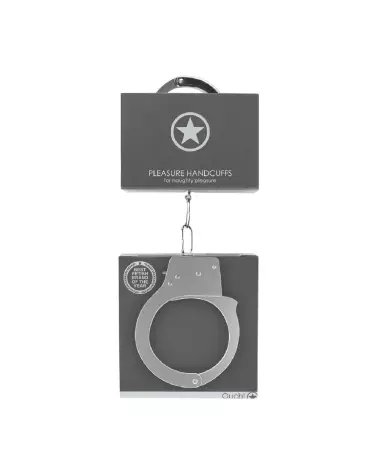 Image des menottes Pleasure Handcuffs d'Ouch! by Shots, parfait pour jeux de rôle BDSM-2