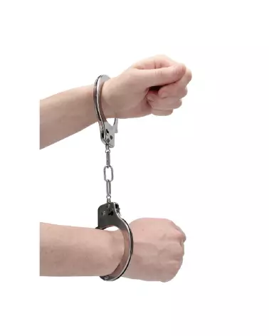 Image des menottes Pleasure Handcuffs d'Ouch! by Shots, parfait pour jeux de rôle BDSM-7