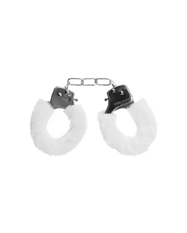 Menottes en fourrure Pleasure Handcuffs d'Ouch! by Shots pour jeux sensuels et sécurisés-4